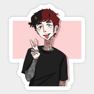 oli sykes Sticker